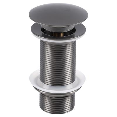 Differnz Differnz pop up large afvoerplug design voor fontein - gun metal