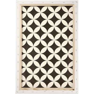 Creativ Company Canvas, d: 1,7 cm, afm 40x60 cm, 360 gr, wit, 1 stuk