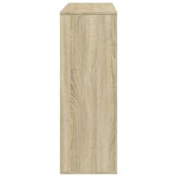 kamerscherm 100x33x156,5 cm bewerkt hout sonoma eikenkleurig - thumbnail