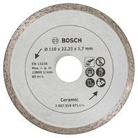 Bosch Accessoires Diamantdoorslijpschijf voor keramische tegels, 110 mm Ø - 2607019471 - thumbnail