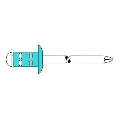 Gesipa Blindklinknagel | klinknagelschacht d x l 4 x 10 mm | RVS | 75 stuks - 1464827 1464827 Gesipa Blindklinknagel | klinknagelschacht d x l 4 x 10 mm | RVS | 75 stuks - 1464827 1464827
