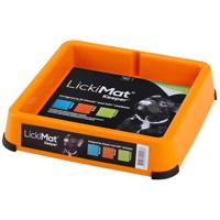 LickiMat® Likmatten-houder Indoor Keeper, oranje - thumbnail