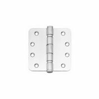 Intersteel kogellagerscharnier afgerond 4" (102x102x3 mm) - RVS - thumbnail