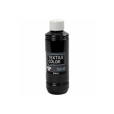 Creativ Company Dekkende textielverf - zwart, 250ml