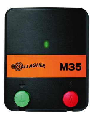 Gallagher M35 - 230V/0,35J schrikdraadapparaat Gallagher M35 - 230V/0,35J schrikdraadapparaat