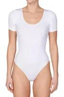 J&C string body-bodystocking korte mouw dames / Ronde hals - thumbnail