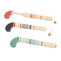 Bigjigs houten pistool met kurk - thumbnail