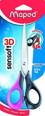 Schaar maped sensoft 16cm assorti