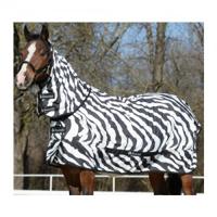 Bucas Sweet-itch Zebra deken zwart/wit maat:195 - thumbnail