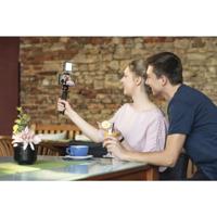 Hama Solid III Tafelstatief voor Smartphones 80 cm Zwart/Rood - thumbnail