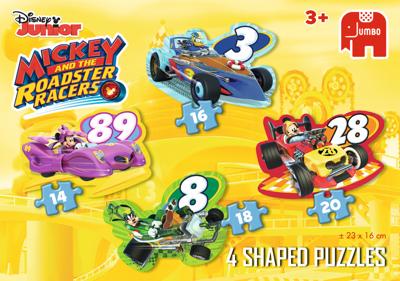 Jumbo puzzel Mickey RR 4 in1 Shaped 14-16-18-20 stukjes