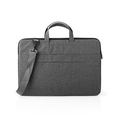 Laptoptas | Schouderriem | 8 Opbergvakken | 17 - 18 inch | Zwart