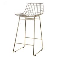 HKliving Wire barkruk H67 zwart - thumbnail