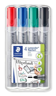 Viltstift staedtler 356 flipover rond 2mm ass | 5 stuks
