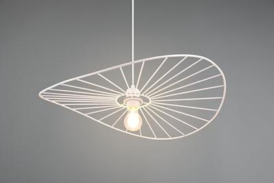 Hanglamp Chapeau mat wit Excl. 1x E27 7W