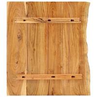 Wastafelblad 80x52x2,5 cm massief acaciahout - thumbnail