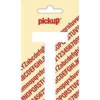 Plakletter Nobel Sticker witte letter T Den Haag Pickup - Pickup - thumbnail