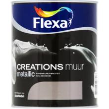 Flexa Creations Muurverf Metallic - Dark Steel