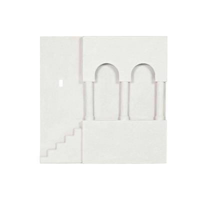 Wanddecoratie Home ESPRIT Wit Scandi 80 x 6,5 x 80 cm Wanddecoratie Home ESPRIT Wit Scandi 80 x 6,5 x 80 cm