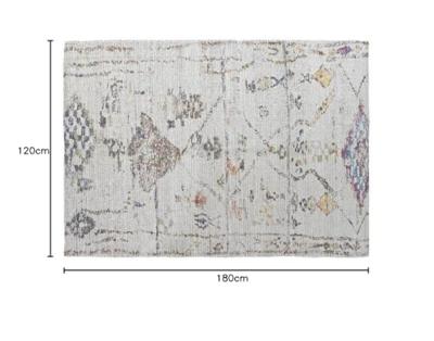 Tapijt DKD Home Decor Wit Arabisch (120 x 180 x 0,75 cm) Tapijt DKD Home Decor Wit Arabisch (120 x 180 x 0,75 cm)