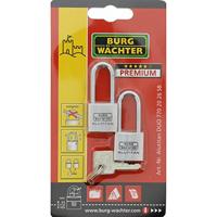 Burg Wächter 36141 Hangslot 20.90 mm Gelijksluitend Aluminium Sleutelslot - thumbnail