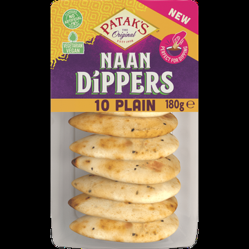 Patak&apos;s Patak&apos;s Naan Dippers 10 Stuks bij Jumbo