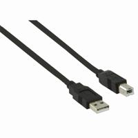 Nedis USB-Kabel | USB-A Male | USB-B Male | 480 Mbps | 2 m | 1 stuks - CCGB60100BK20 CCGB60100BK20 - thumbnail
