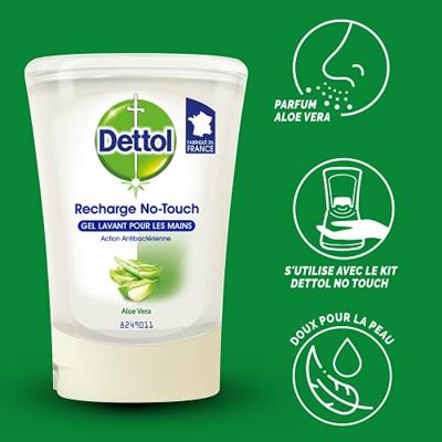 Dettol No-Touch Aloë Vera Antibacteriële Handzeep Navulling - thumbnail
