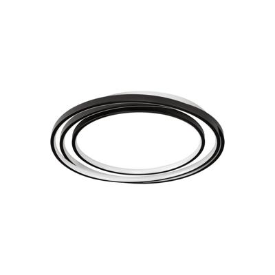 Lyora Ronde plafondlampArbor zwart Ø 54cm - 9001096