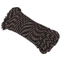 VidaXL Boot touw 3 mm 250 m polypropyleen zwart - thumbnail