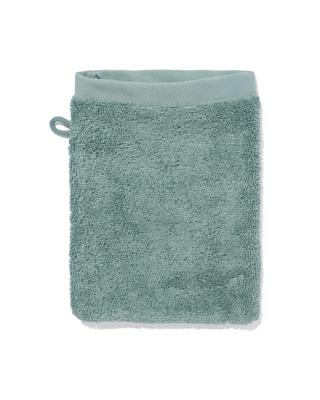 HEMA Washand hotelkwaliteit extra zacht groenblauw (zeegroen)