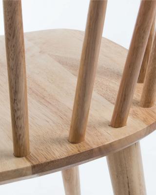 Kave Home Eetkamerstoel 'Trise' kleur Naturel