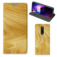 OnePlus 8 Book | Wallet Case | Licht Hout - thumbnail