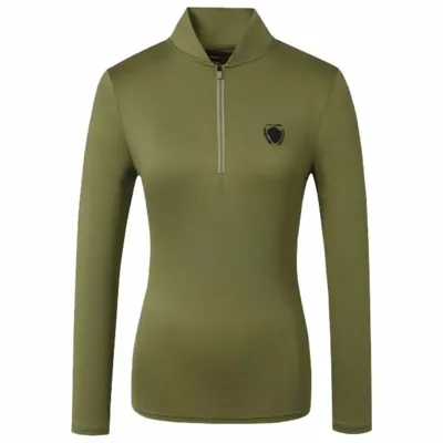 Covalliero Shirt S24 donkergroen maat:m