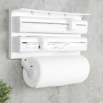 HI rolhouder wandmontage wit