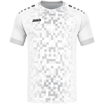 JAKO 4241K Shirt Pixel Km Kids - Wit - 164