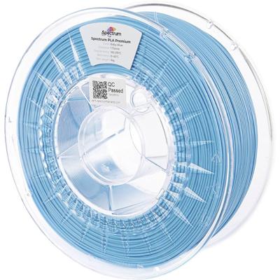 Spectrum Filaments 80847 PLA Premium Filament PLA kunststof Hoge treksterkte 1.75 mm 1000 g Baby Blue, Blauw 1 stuk(s)