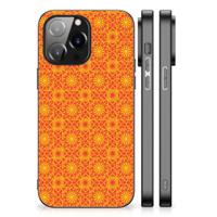 iPhone 14 Pro Max Back Case Batik Oranje - thumbnail