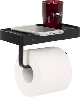 Ben Mykanto toiletrolhouder 18,8x10x9cm mat zwart