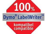 Avery-Zweckform Rol met etiketten Compatibel vervangt DYMO 99017, S0722460 50 x 12 mm Papier Wit 220 stuk(s) Permanent hechtend Hangmapetiketten AS0722460 - thumbnail