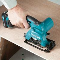 Makita hs301dsmj 12 v max cirkelzaag 85 mm 4,0ah accu (2 st), lader, koffer - hs301dsmj - thumbnail