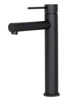 Best Design Wastafelmengkraan Flaach 30 cm 1-hendel Mat Zwart - thumbnail
