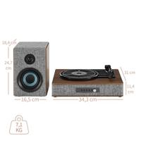 Crosley Aria Draaitafel Grijs - thumbnail