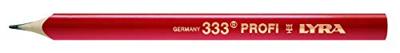 Lyra timmermanspotlood - 333/240 - hoge breukresistensie - rood
