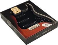 Fender Pre-Wired Strat Pickguard Pure Vintage &apos;65 RWRP Middle Black 11-Hole - thumbnail