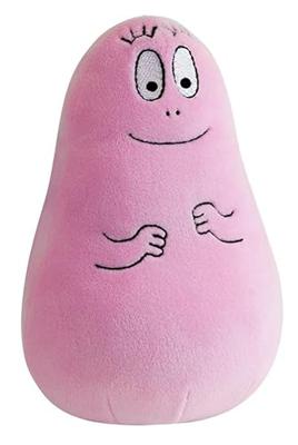 Doos met 9 Barbapapa knuffels +/- 15 cm - JEMINI - Inclusief Barbapapa, Barbamama en hun zeven kinderen.