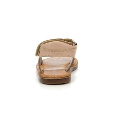 Leren kindersandalen Dyastar KICKERS¨ rozen