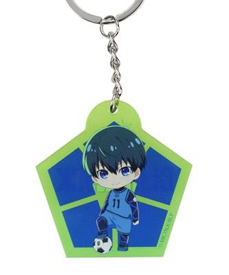Blue Lock Acrylic Keychain Yoichi Isagi Chibi Style 5 cm