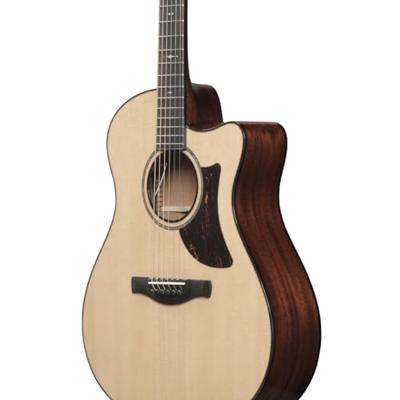 Ibanez AAM700CE Platinum Collection Natural High Gloss elektrisch-akoestische westerngitaar met hardshell case - thumbnail