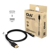 club3D USB-C-displaykabel 1.00 m Zwart CAC-1559 - thumbnail